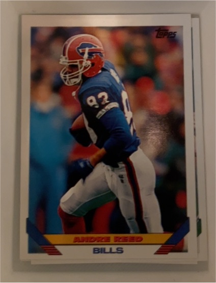 1993 Topps #420 Andre Reed — front