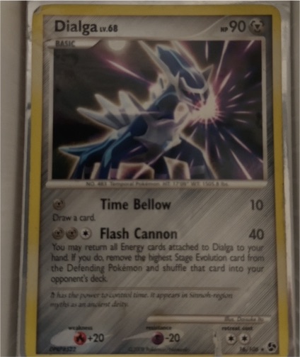 2008 Pokemon Diamond & Pearl Great Encounters #16 Dialga — front