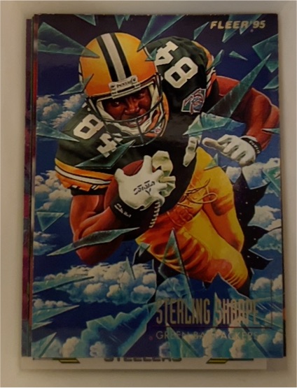 1995 Fleer #2 Sterling Sharpe Pro-Visions — front