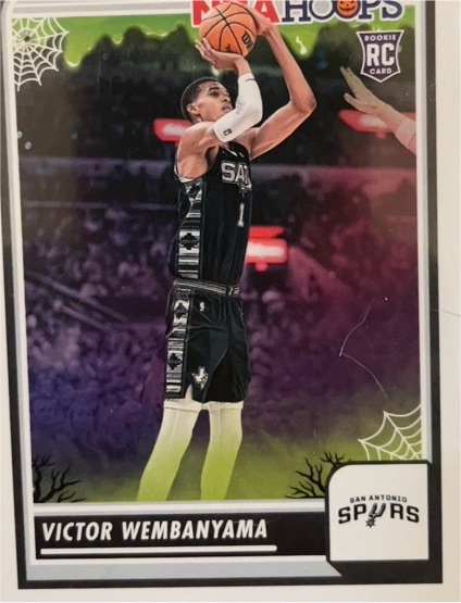 2023-24 Panini Haunted Hoops #108 Victor Wembanyama — front