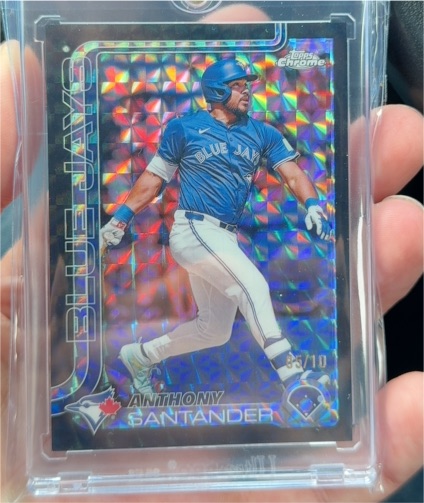 2025 Topps Chrome #60 Anthony Santander — front