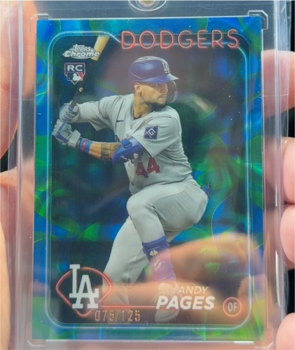 2024 Topps Chrome Update #USC148 Andy Pages — front