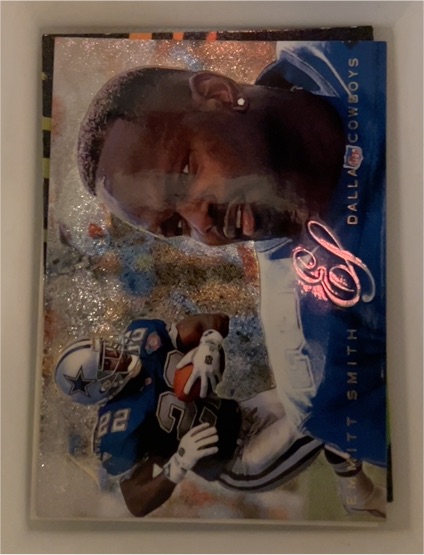 1995 Fleer Flair Preview #8 Emmitt Smith — front