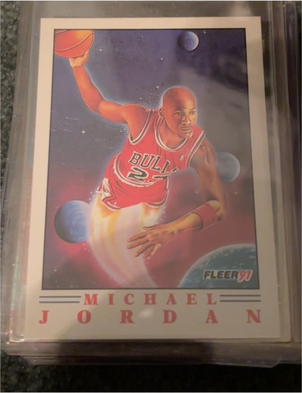 1991 Fleer Pro Visions #2 Michael Jordan — front