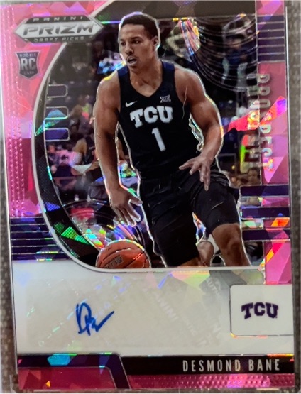 2020 Panini Prizm Draft Picks #PA-DB Desmond Bane — front