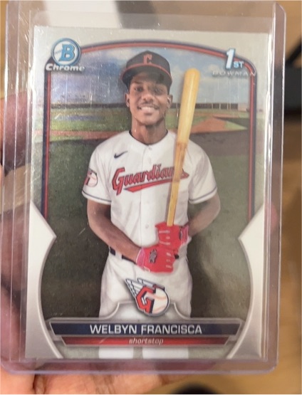 2023 Bowman Chrome #BCP-228 Welbyn Francisca — front
