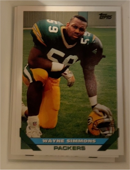 1993 Topps #469 Wayne Simmons — front