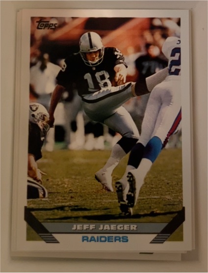 1993 Topps #443 Jeff Jaeger — front