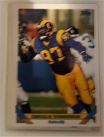 1993 Topps #429 Gerald Robinson — front