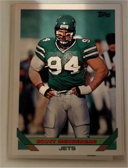 1993 Topps #427 Scott Mersereau — front
