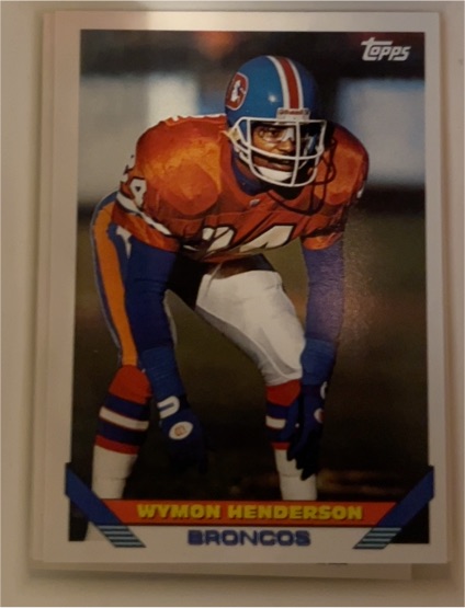 1993 Topps #421 Wymon Henderson — front