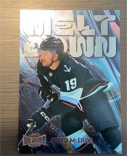 2023-24 Skybox Metal Universe Meltdown #M23 Jared McCann — front