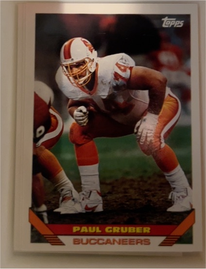 1993 Topps #406 Paul Gruber — front