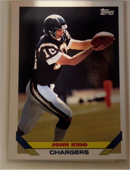 1993 Topps #396 John Kidd — front