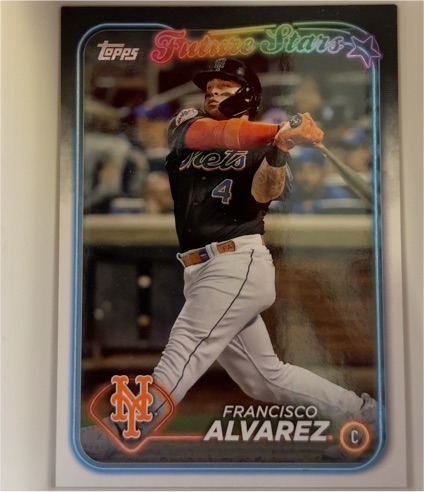 2024 Topps Series 2 Future Stars #383 Francisco Alvarez — front