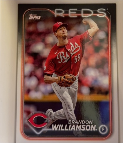 2024 Topps #522 Brandon Williamson — front