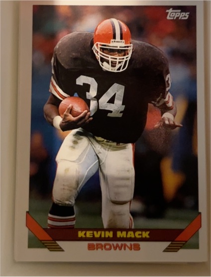 1993 Topps #334 Kevin Mack — front
