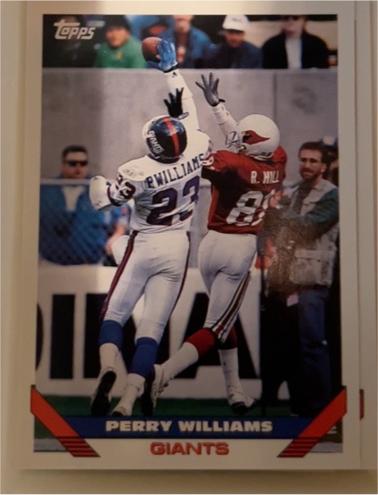 1993 Topps #373 Perry Williams — front