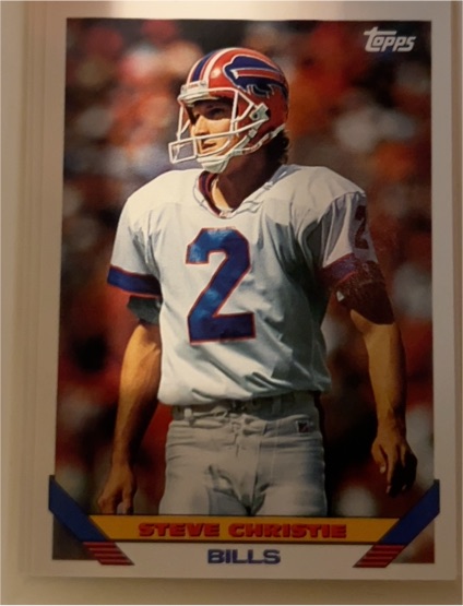 1993 Topps #361 Steve Christie — front