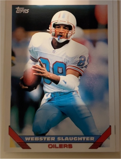 1993 Topps #360 Webster Slaughter — front