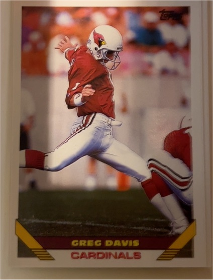 1993 Topps #357 Greg Davis Cardinals — front