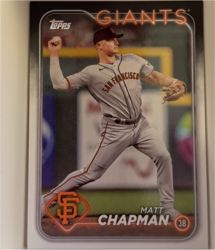 2024 Topps Series 2 #393 Matt Chapman — front