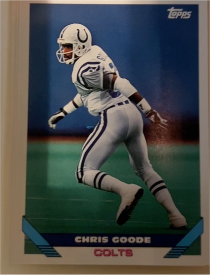 1993 Topps #349 Chris Goode — front