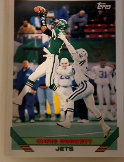 1993 Topps #343 Chris Burkett — front