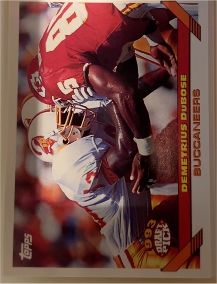 1993 Topps #494 Demetrius DuBose — front