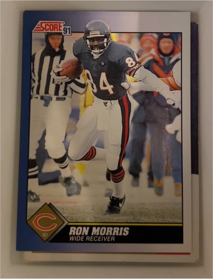 1991 Score #24 Ron Morris — front