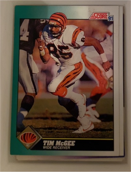 1991 Score #241 Tim McGee — front