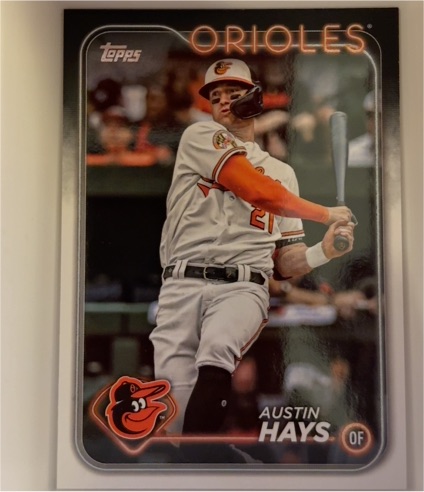 2024 Topps #307 Austin Hays — front