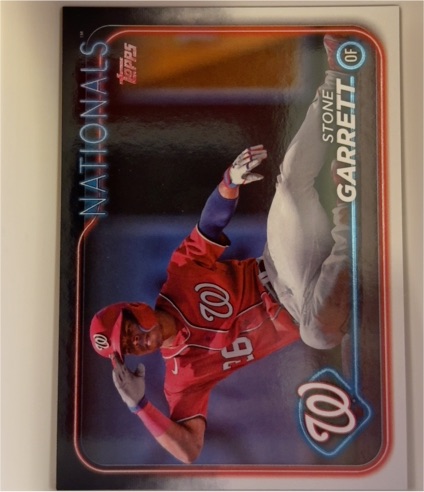 2024 Topps #68 Stone Garrett — front