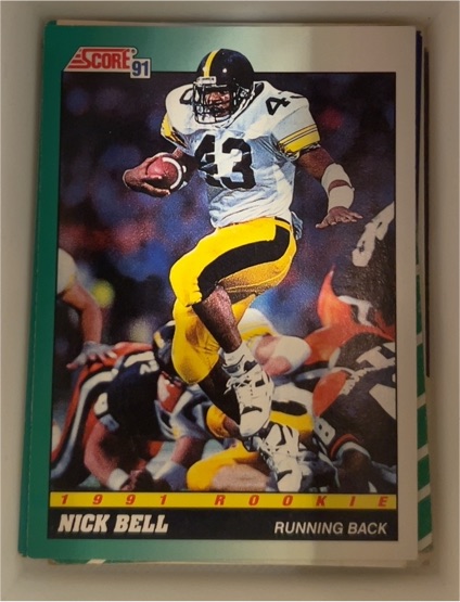 1991 Score #311 Nick Bell — front