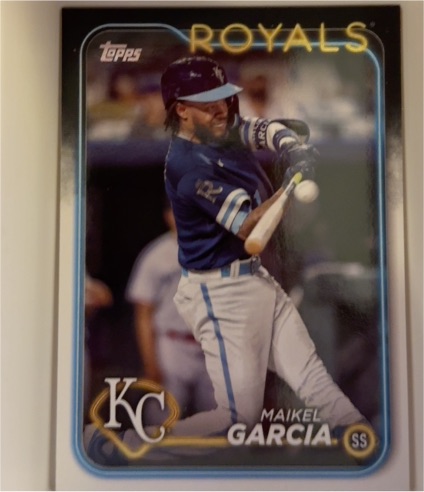 2024 Topps #342 Maikel Garcia — front