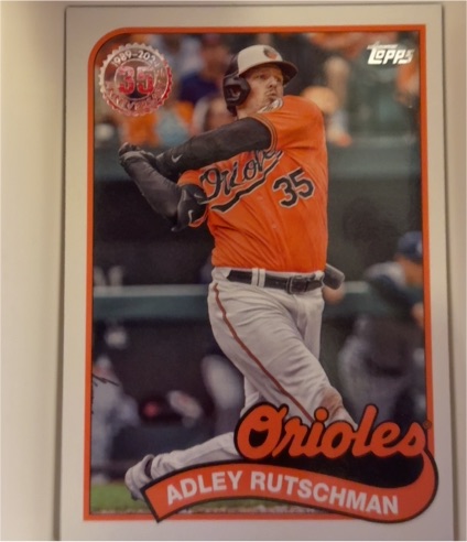 2024 Topps #89B-19 Adley Rutschman 1989 Topps Baseball 35th Anniversary — front