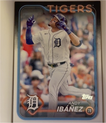 2024 Topps Series 1 #25 Andy Ibáñez — front