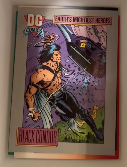 1991 Impel DC Comics #34 Black Condor — front