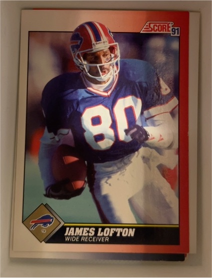 1991 Score #180 James Lofton — front
