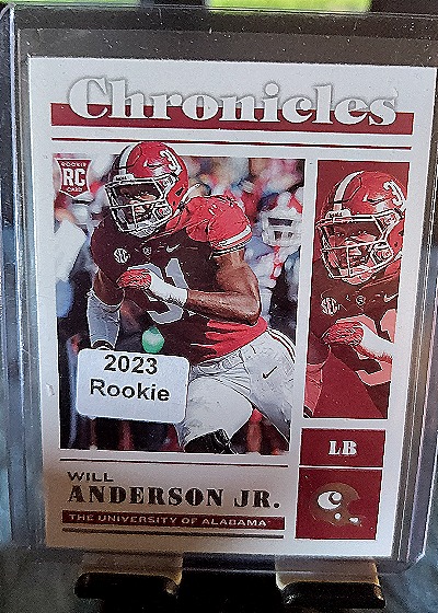 2023 Panini Chronicles Draft Picks #12 Will Anderson Jr. — front