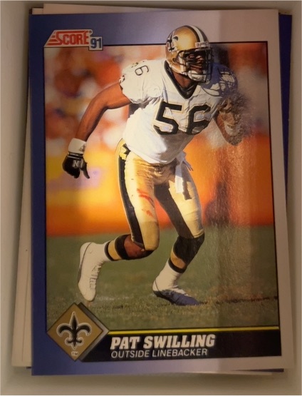 1991 Score #57 Pat Swilling — front