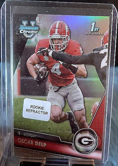 2023 Bowman Chrome 1st Bowman Oscar Delp — front