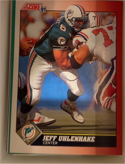1991 Score #149 Jeff Uhlenhake — front