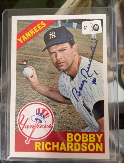 1966 Topps #490 Bobby Richardson — front