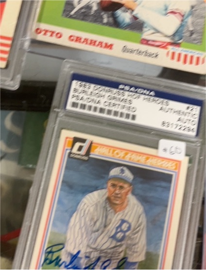 1983 Donruss Hall of Fame Heroes #21 Burleigh Grimes — front