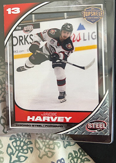2023 Top Shelf #13 Jack Harvey — front