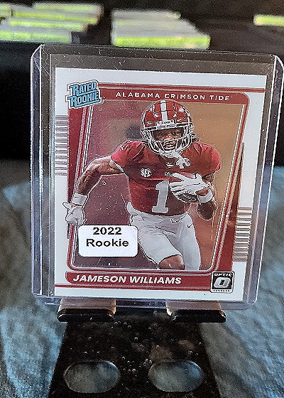 2022 Panini Donruss Optic #1 Jameson Williams — front