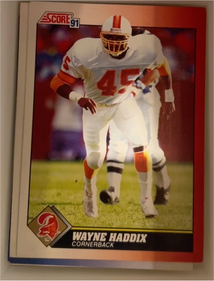 1991 Score #204 Wayne Haddix — front