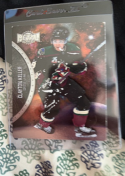 2021-22 Skybox Metal Universe #67 Clayton Keller — front