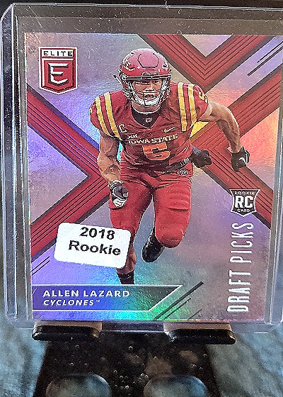 2018 Panini Elite Draft Picks #130 Allen Lazard — front